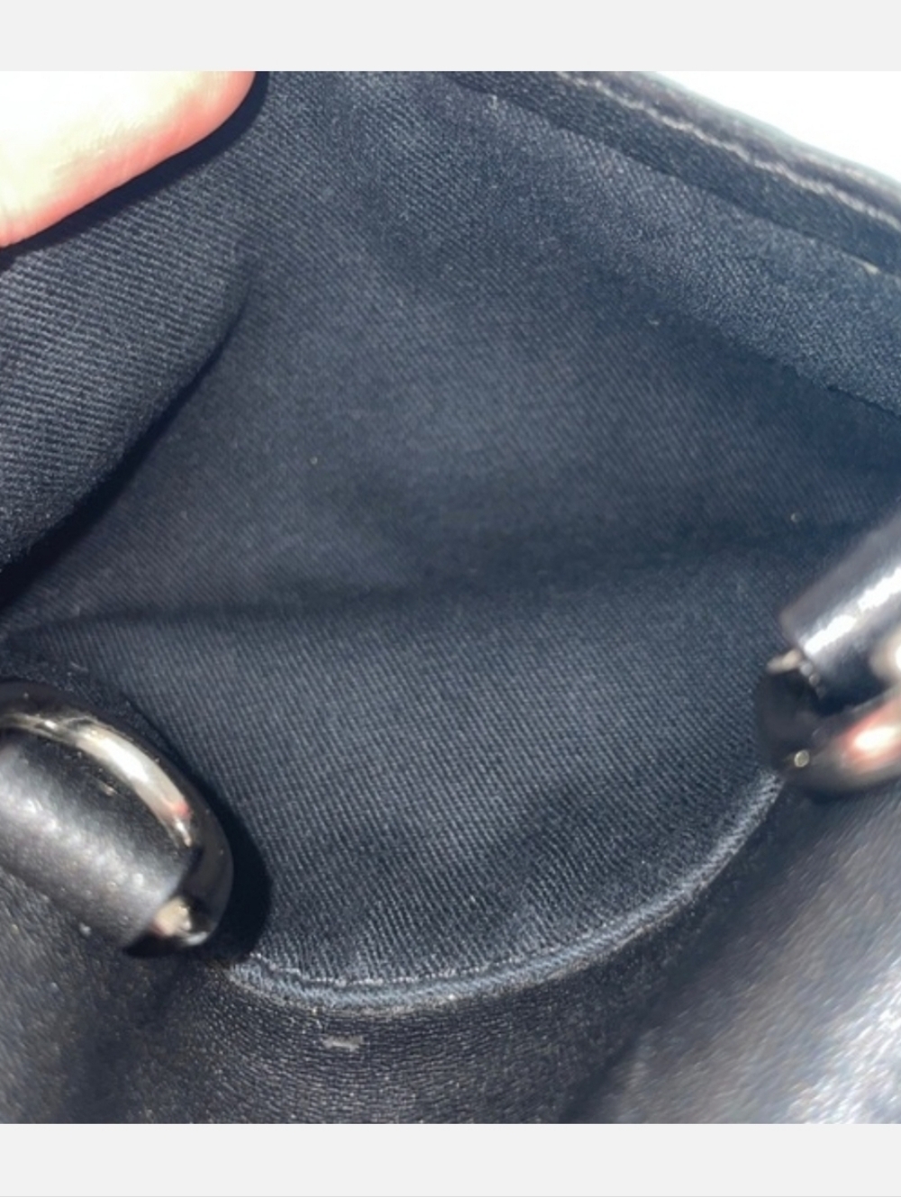EUC- Coach Legacy turnlock mini bag Black Leather Mini. - Picture 9 of 13